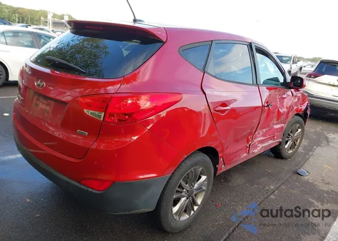 2015 Hyundai Tucson Gls из США, поврежденный, VIN KM8JTCAF0FU031729